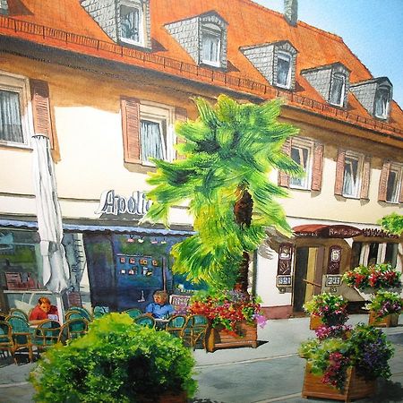 Hotel Am Schloss Darmstaedter Hof Бад-Гомбург-фор-дер-Гее Екстер'єр фото